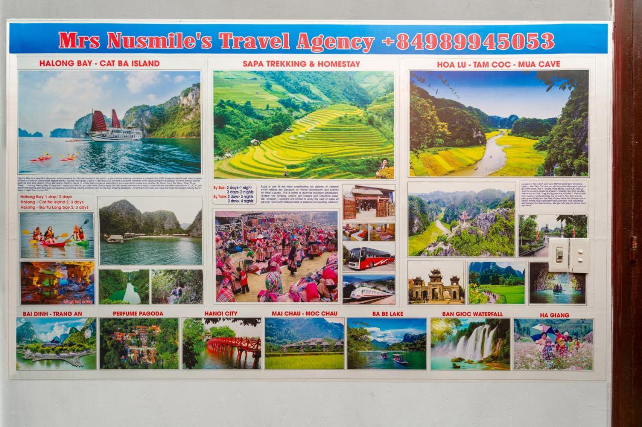 Nusmile'S Hostel And Travel Hanoi Buitenkant foto